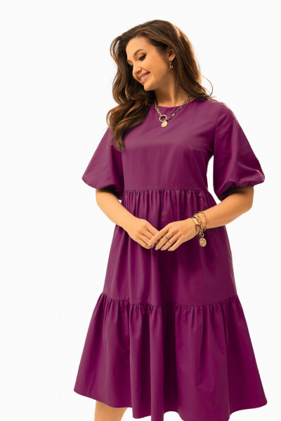 Платье MALI 424-029 фуксия - фото 6