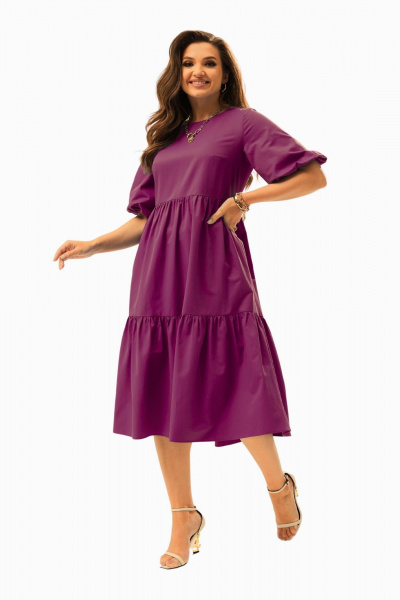 Платье MALI 424-029 фуксия - фото 5