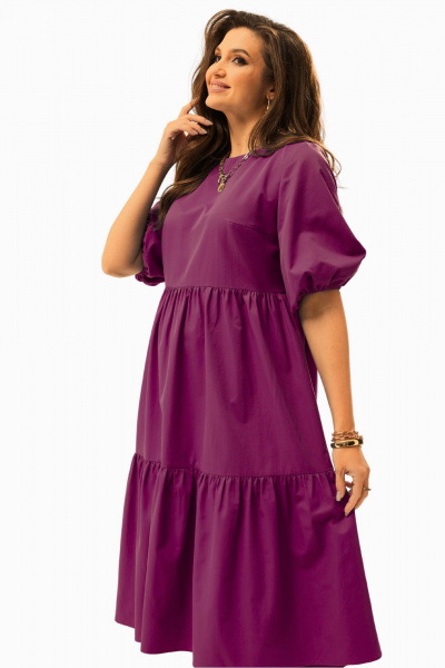 Платье MALI 424-029 фуксия - фото 4