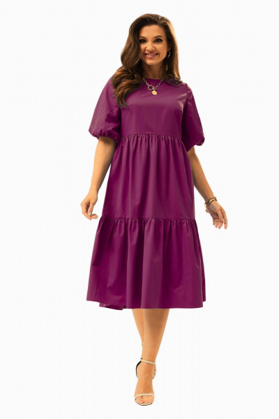 Платье MALI 424-029 фуксия - фото 1