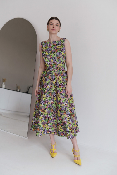 Платье HELEN BIRCH Pl005а принт - фото 5