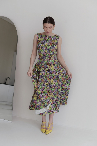 Платье HELEN BIRCH Pl005а принт - фото 3