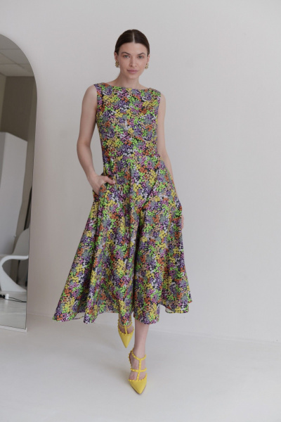 Платье HELEN BIRCH Pl005а принт - фото 2