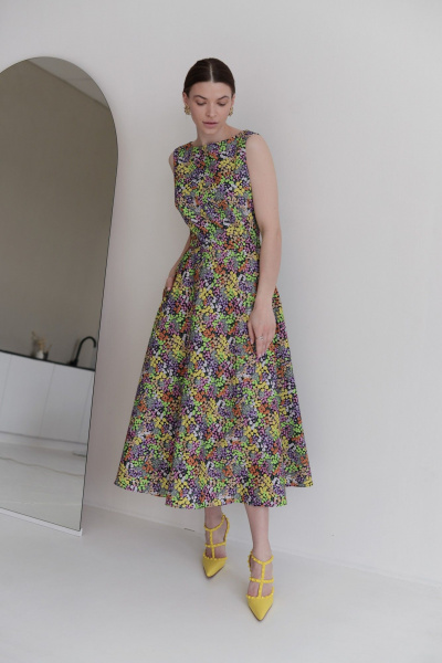 Платье HELEN BIRCH Pl005а принт - фото 1