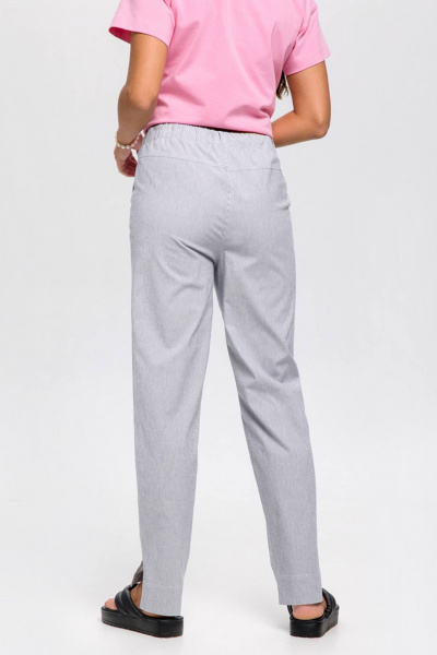 Брюки зауженные летние с разрезами из хлопка и текстиля Femme & Devur 90084 1.54F(164) - фото 4