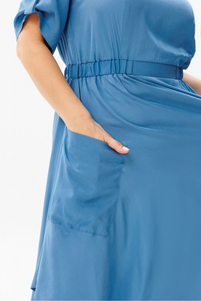 Платье Laikony L-402 голубой - фото 4