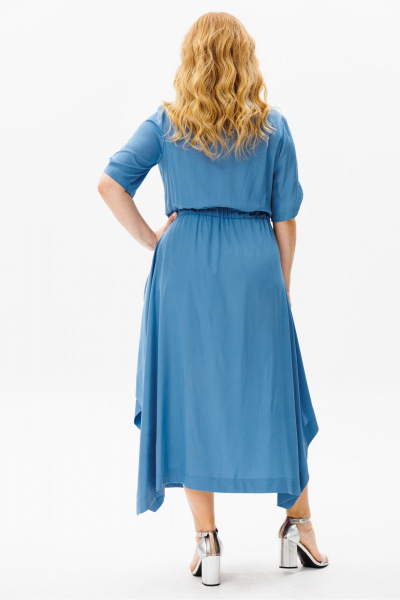 Платье Laikony L-402 голубой - фото 3