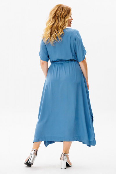 Платье Laikony L-402 голубой - фото 2