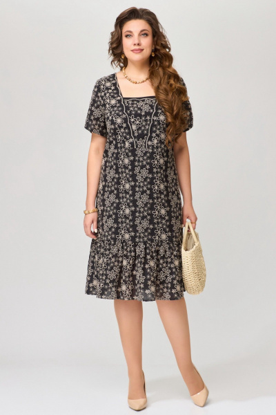 Платье Fita 1641 черный - фото 1