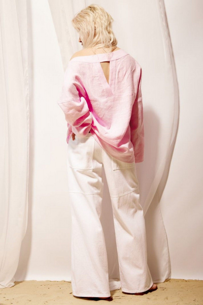 Брюки PINA 40143 белый - фото 12