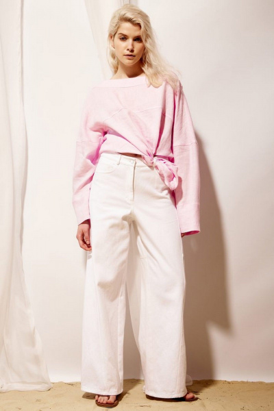 Брюки PINA 40143 белый - фото 7