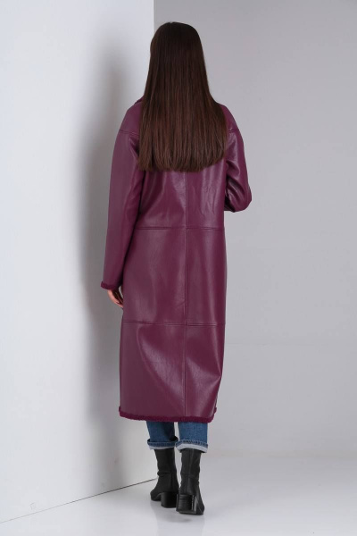 Дубленка Celentano 1863.1 винный - фото 6