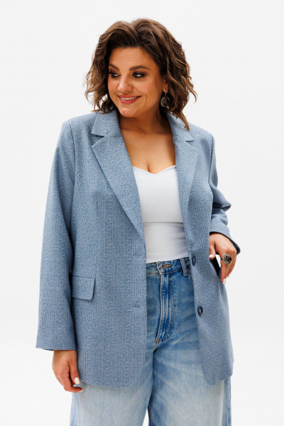 Жакет Anelli 1471.1 ниагара - фото 5