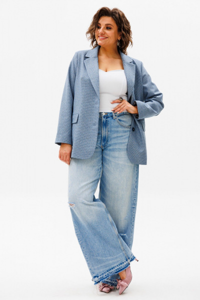 Жакет Anelli 1471.1 ниагара - фото 4