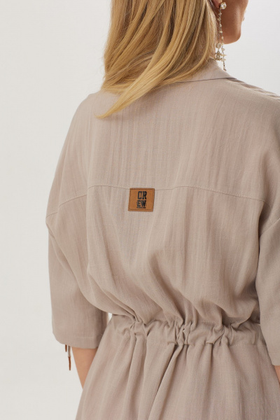 Платье Твой имидж 1587 бежевый - фото 9