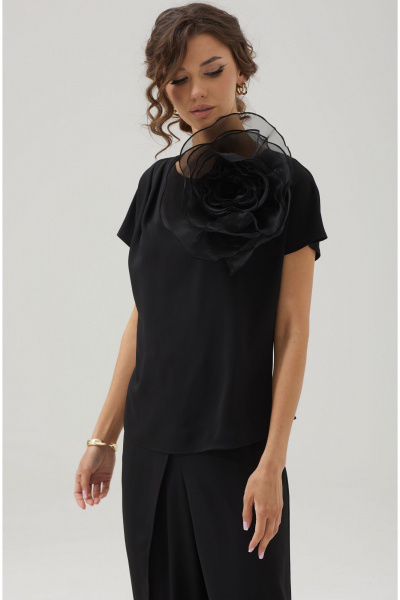 Блуза, брюки, брошь, ремень Lyushe 3796 - фото 10