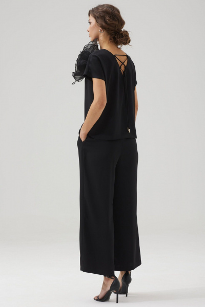 Блуза, брюки, брошь, ремень Lyushe 3796 - фото 7