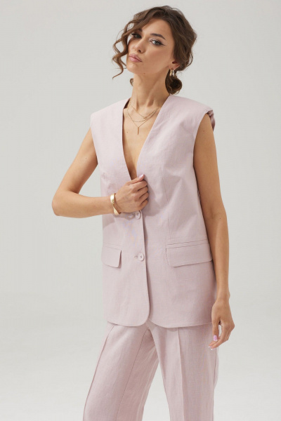 Брюки, жилет Lyushe 3798 - фото 8