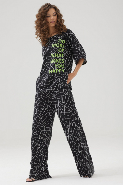 Блуза, брюки Lyushe 3801 - фото 7