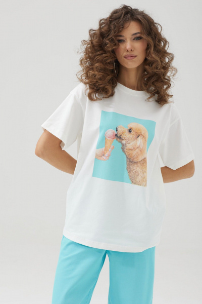 Футболка Lyushe 3814 - фото 3