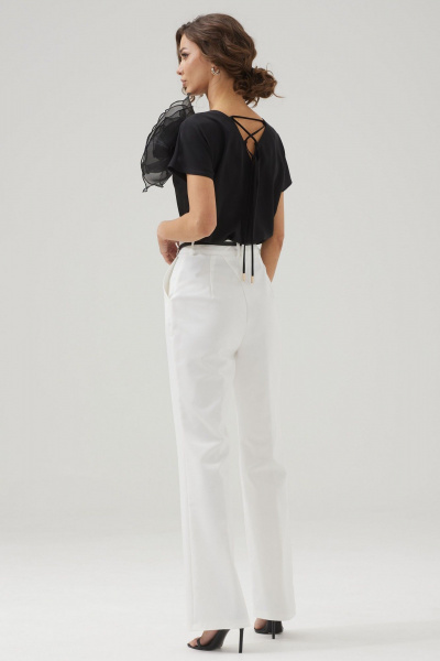 Блуза, брошь Lyushe 3820 - фото 3