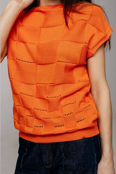 Жилет Romgil 431ТН ярко-оранжевый - фото 3