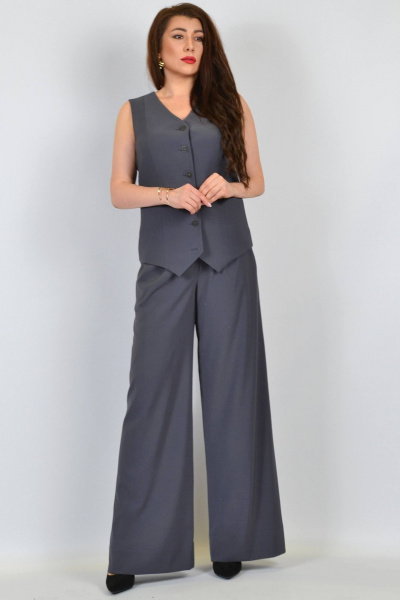 Жилет Patriciа 01-5605 графит - фото 3