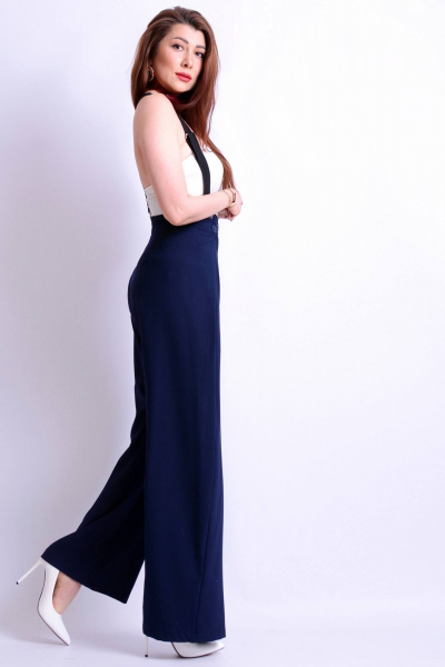 Брюки Patriciа 01-5678 темно-синий - фото 5