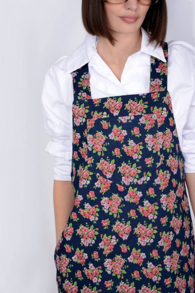 Сарафан Patriciа NY15169 индиго,красный - фото 2