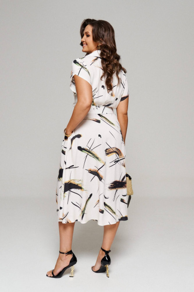 Платье Beautiful&Free 6182 абстракция - фото 7