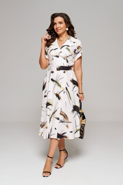Платье Beautiful&Free 6182 абстракция - фото 2
