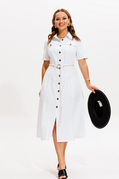 Платье VI ORO VR-1132 белый - фото 10