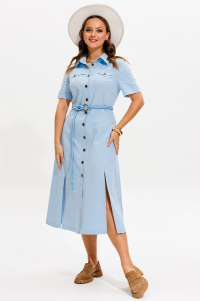 Платье VI ORO VR-1132 голубой - фото 11