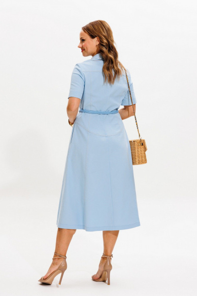 Платье VI ORO VR-1132 голубой - фото 5