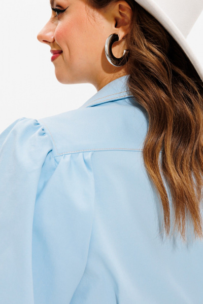 Брюки, жакет VI ORO VR-1059 голубой - фото 14