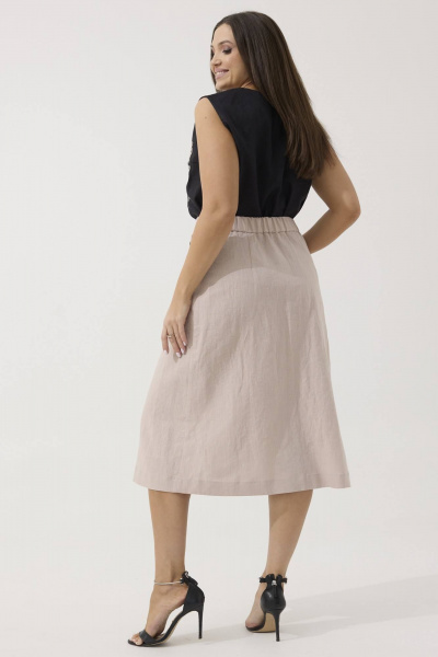 Юбка Ma Сherie 2049 бежевый - фото 7