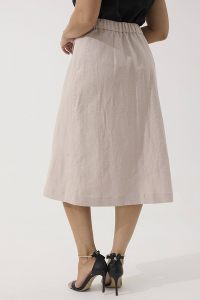 Юбка Ma Сherie 2049 бежевый - фото 3