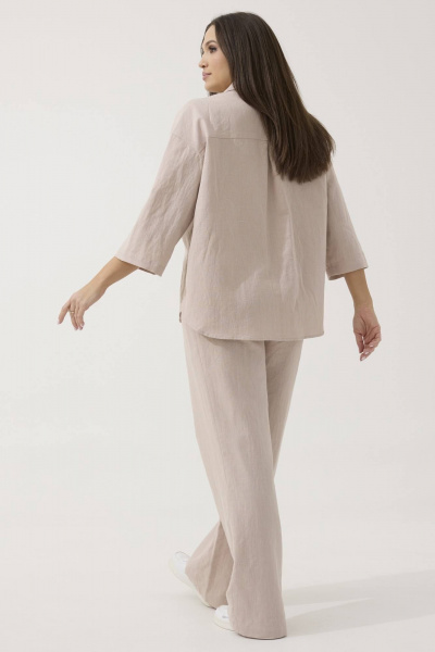 Брюки, туника Ma Сherie 3066 бежевый - фото 5
