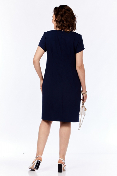 Летнее платье А-силуэт из льна с вышивкой Grace for you 1038 - фото 6