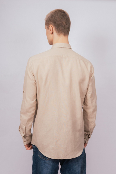 Рубашка Nadex 01-089231/211-24 натуральный - фото 4