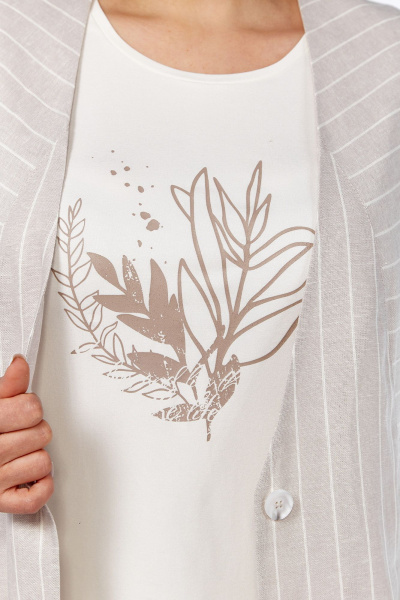 Брюки, жилет, футболка Jurimex 3073 бежевый - фото 10