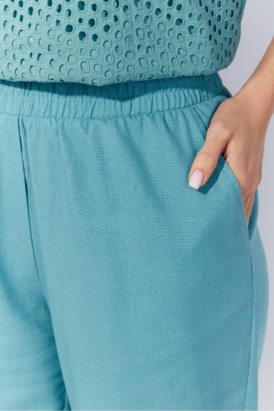 Летний комплект блузки и брюк с резинками TAiER 1289 - фото 3