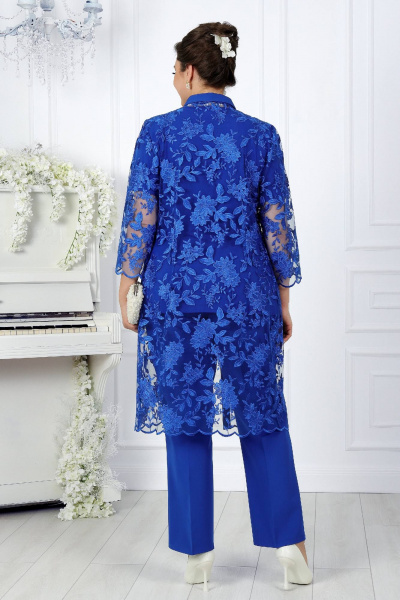 Брюки, джемпер, кардиган Ninele 5971 василек - фото 6