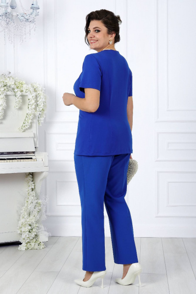 Брюки, джемпер, кардиган Ninele 5971 василек - фото 3