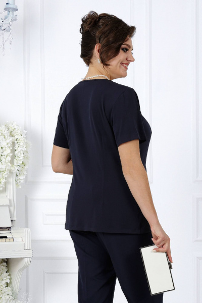 Брюки, джемпер, кардиган Ninele 5971 темно-синий - фото 13