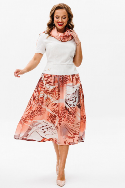 Блуза, юбка Urs 24-385-1 - фото 8