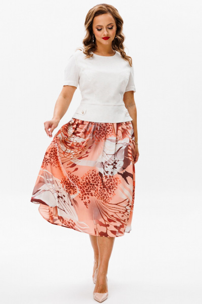 Блуза, юбка Urs 24-385-1 - фото 6