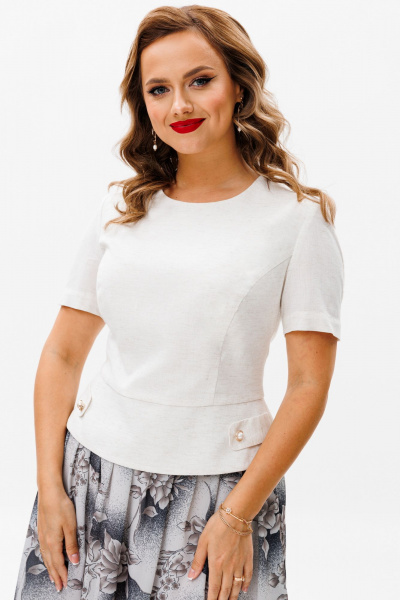 Блуза, юбка Urs 24-385-2 - фото 5