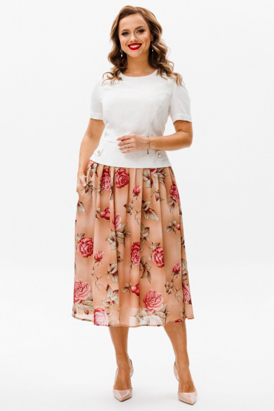 Блуза, юбка Urs 24-385-4 - фото 6