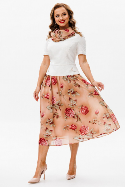 Блуза, юбка Urs 24-385-4 - фото 5